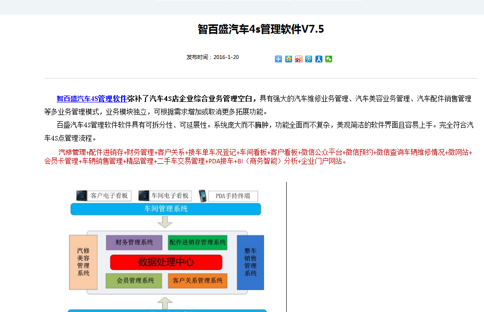 汽车4s管理软件如何找？