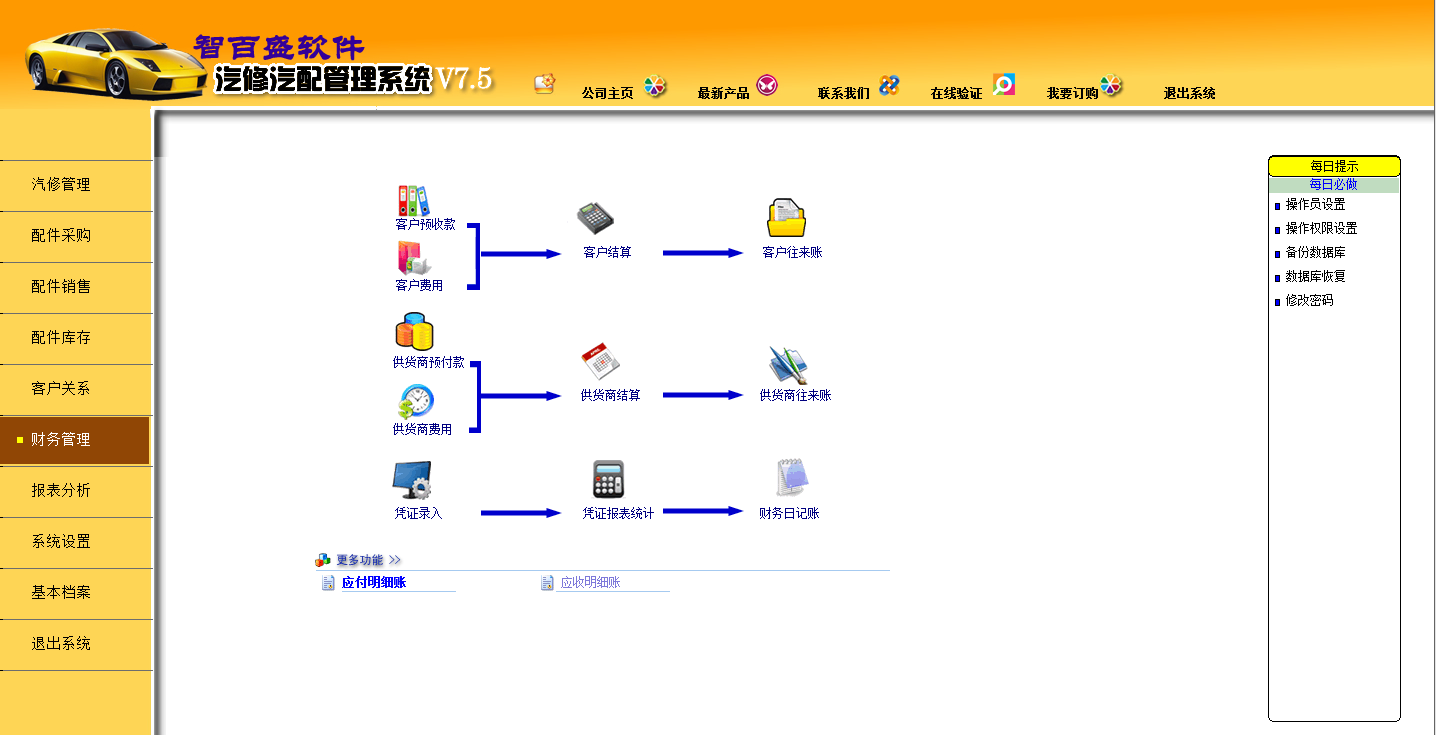 汽车维修管理软件